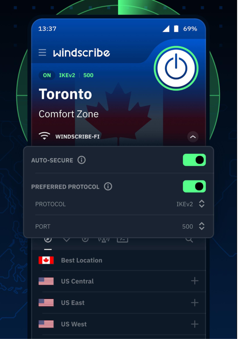 Windscripe VPN Android 2023