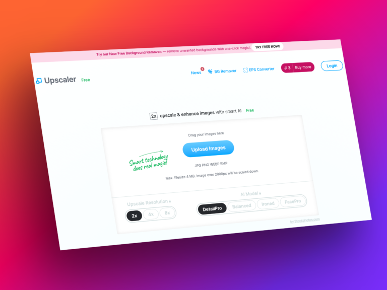 stockphotos image enhancer upscaler